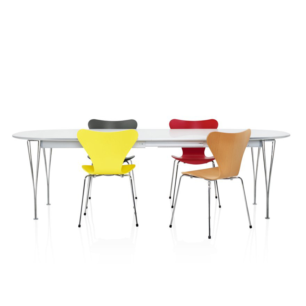 Piet Hein Table Series™ designed by Piet Hein, Bruno Mathsson, Arne Jacobsen for Fritz Hansen