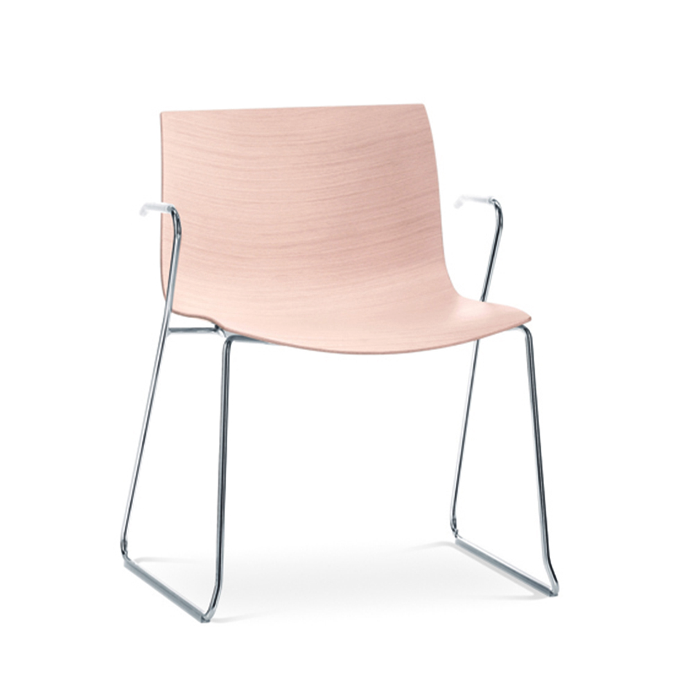 Catifa 53 Sled Base Chair Arper Lievore Altherr Molina