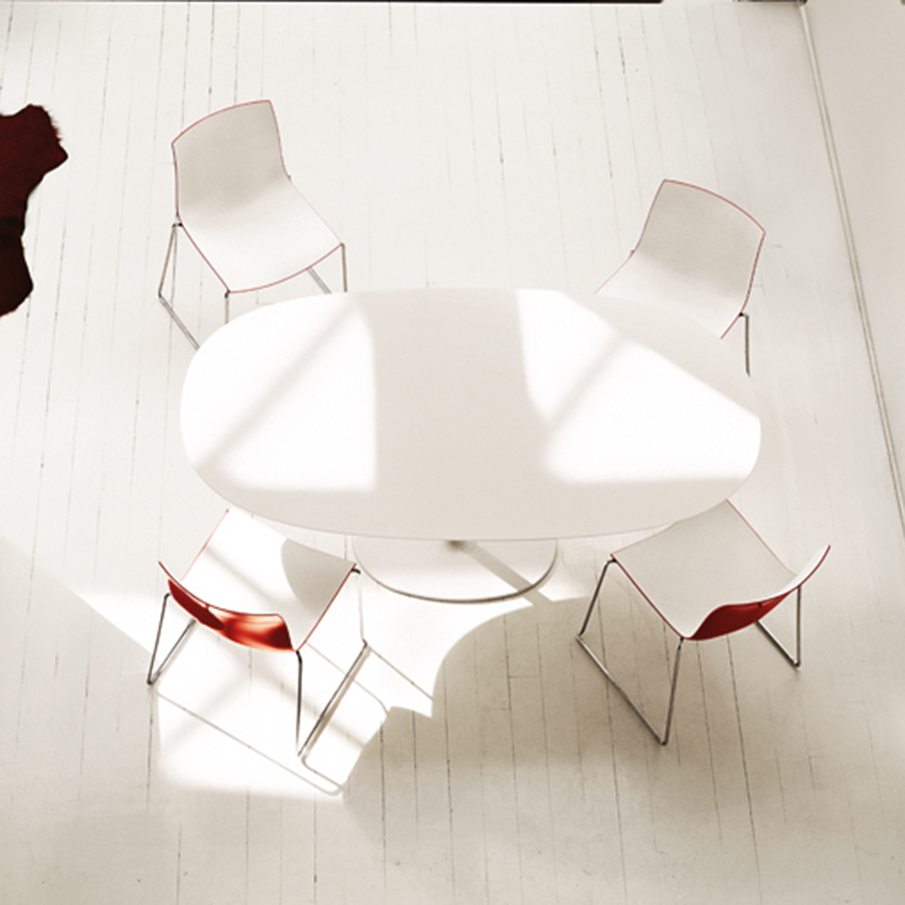 Dizzie Table Collection designed by Lievore, Altherr, Molina for Arper