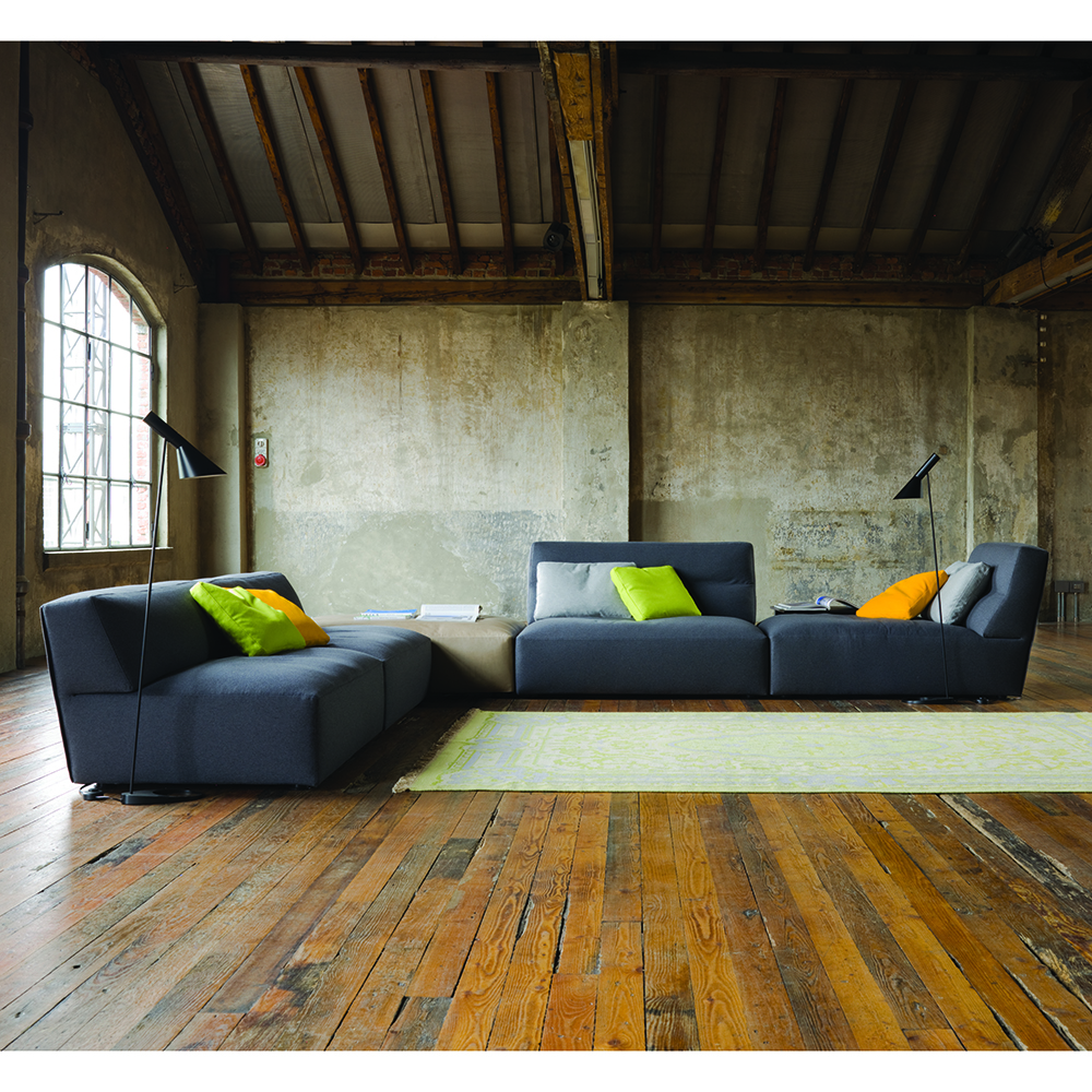 Joe Sofa collection designed by Lievore, Altherr, Molina for Verzelloni.