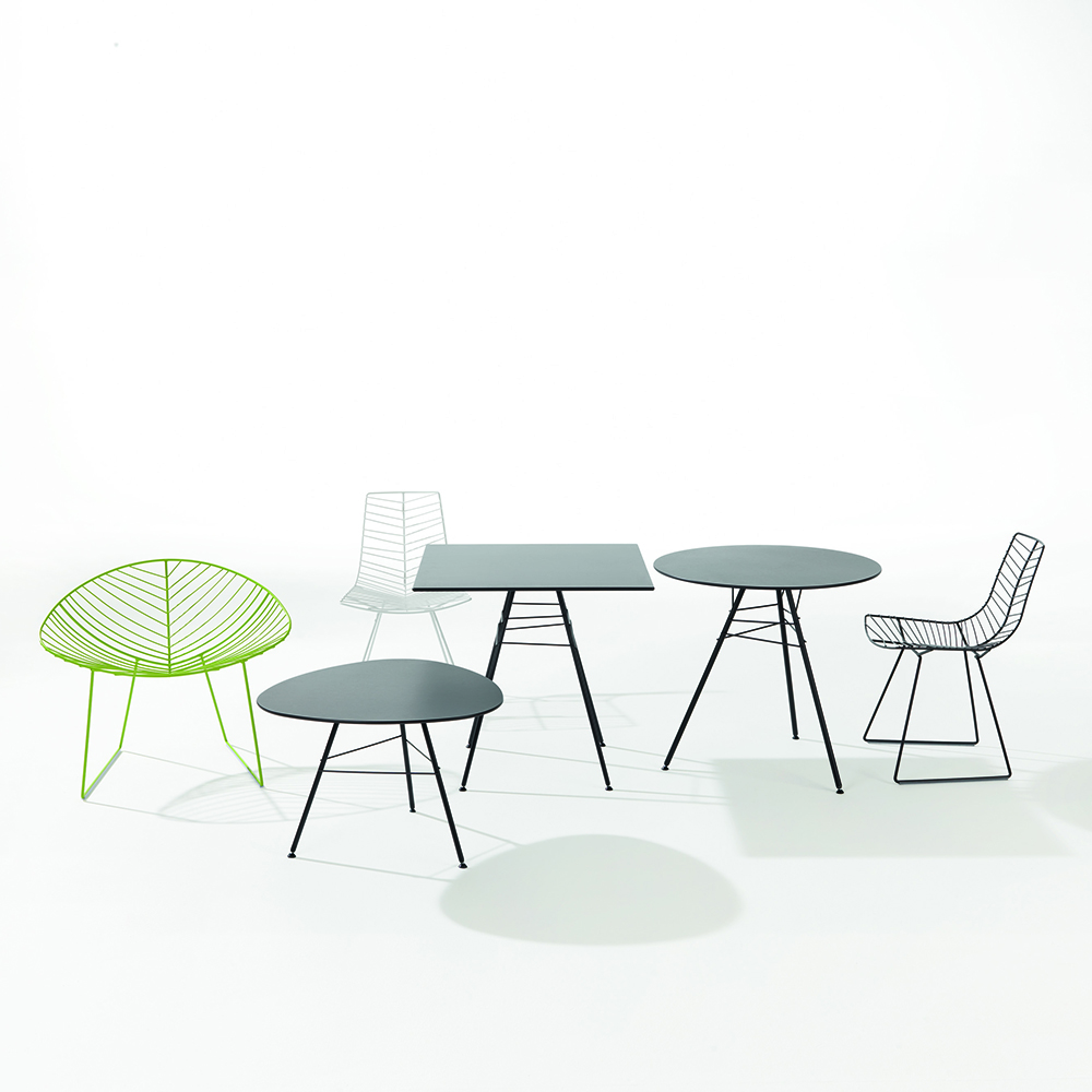 Leaf Table collection designed by Leivore, Altherr, Molina for Arper