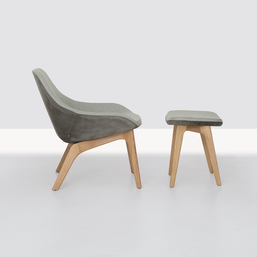 Morph Lounge Formstelle Zeitraum upholstered armchair modern grey 