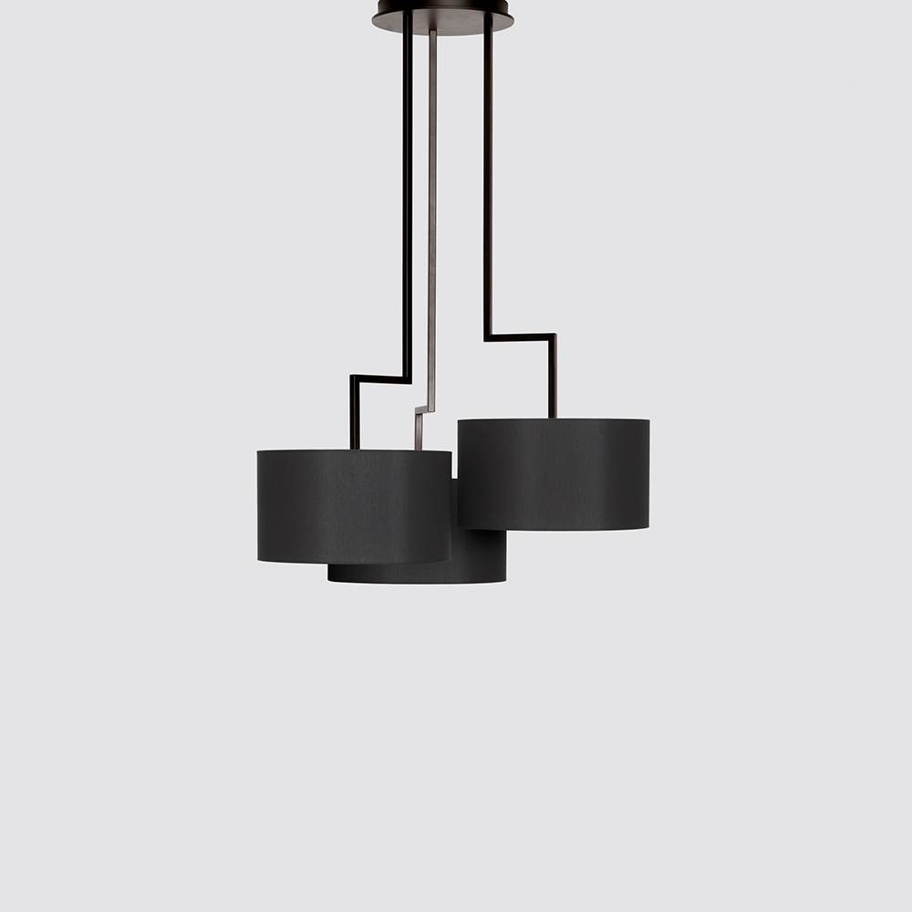 Noon 3 Small suspension light designed by El Schmid for Zeitraum.