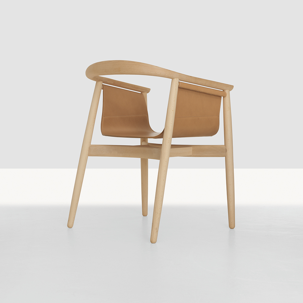 Pelle Chair designed by Lorenz Kaz for Zeitraum.