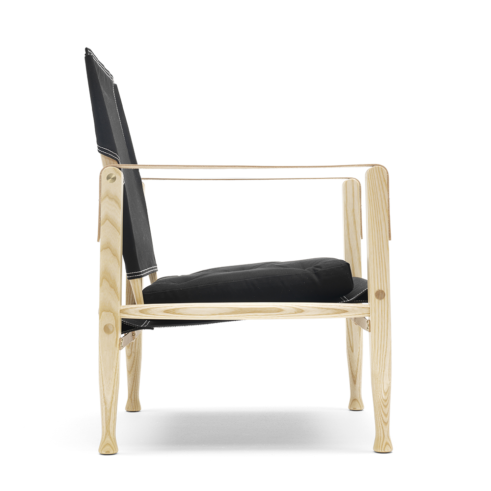 Kaare Klint Safari Chair designed by Kaare Klint, manufactured by Carl Hansen & Son