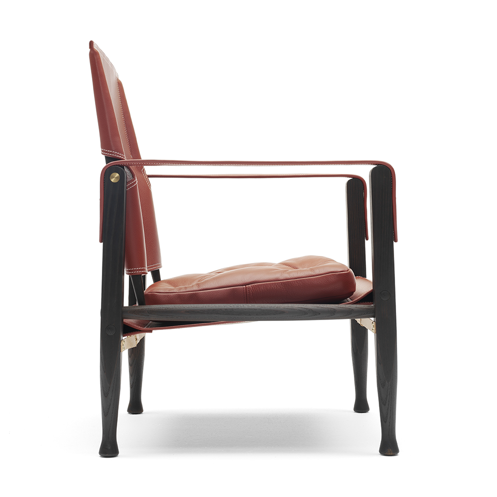 Kaare Klint Safari Chair designed by Kaare Klint, manufactured by Carl Hansen & Son