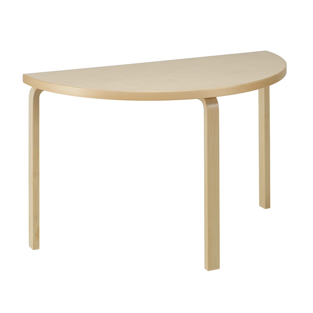 aalto table half round