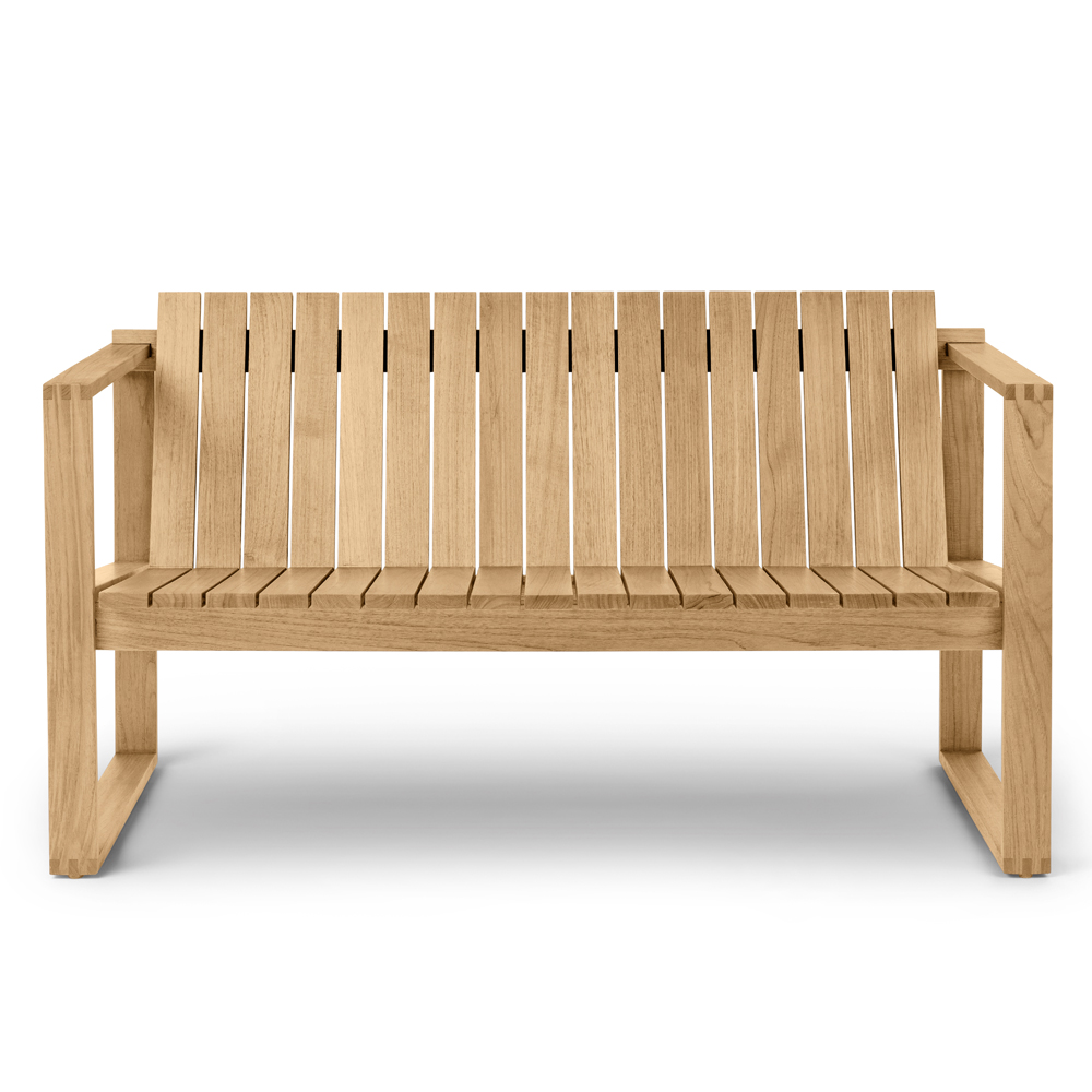bk12 armchair bodil kjaer carl hansen indoor outdoor midcentury modern danish designer teak wood bench benches