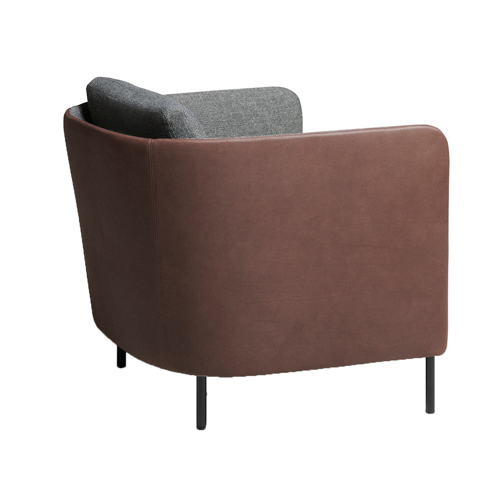 blendy armchair modern designer contemporary mid century style upholstered geometric velvet armchair lounge chair