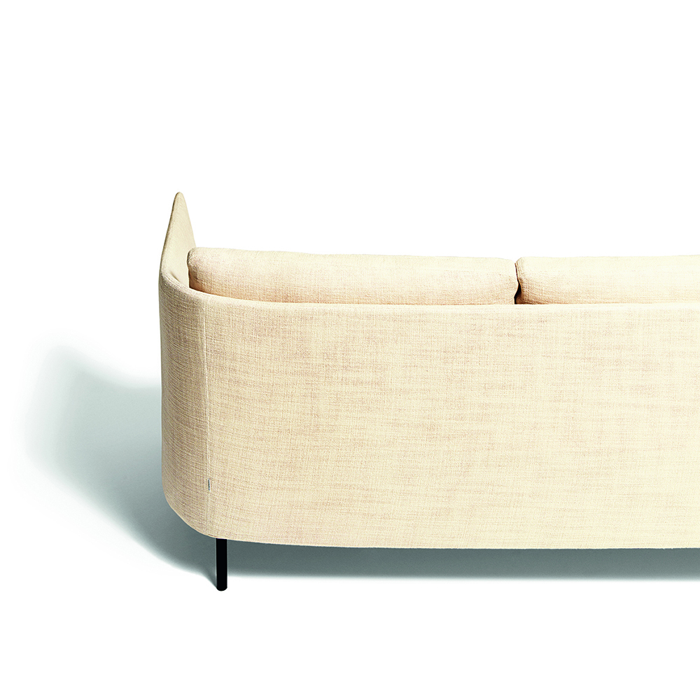 blendy sofa modern designer contemporary mid century style upholstered geometric velvet sofa couch loveseat