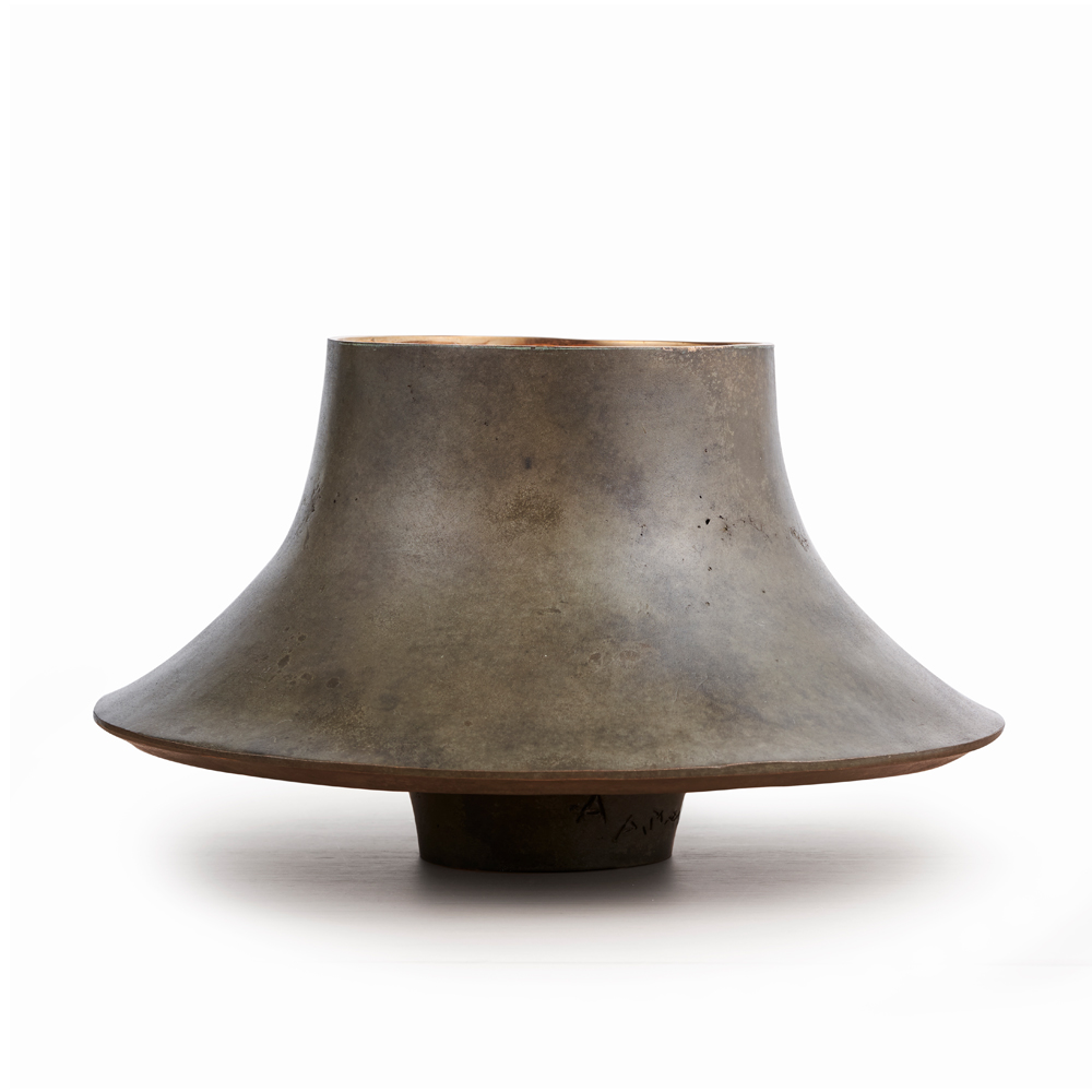 cap53 angelo mangiarotti agapecasa modern contemporary italian designer lost wax bronze vases limited edition