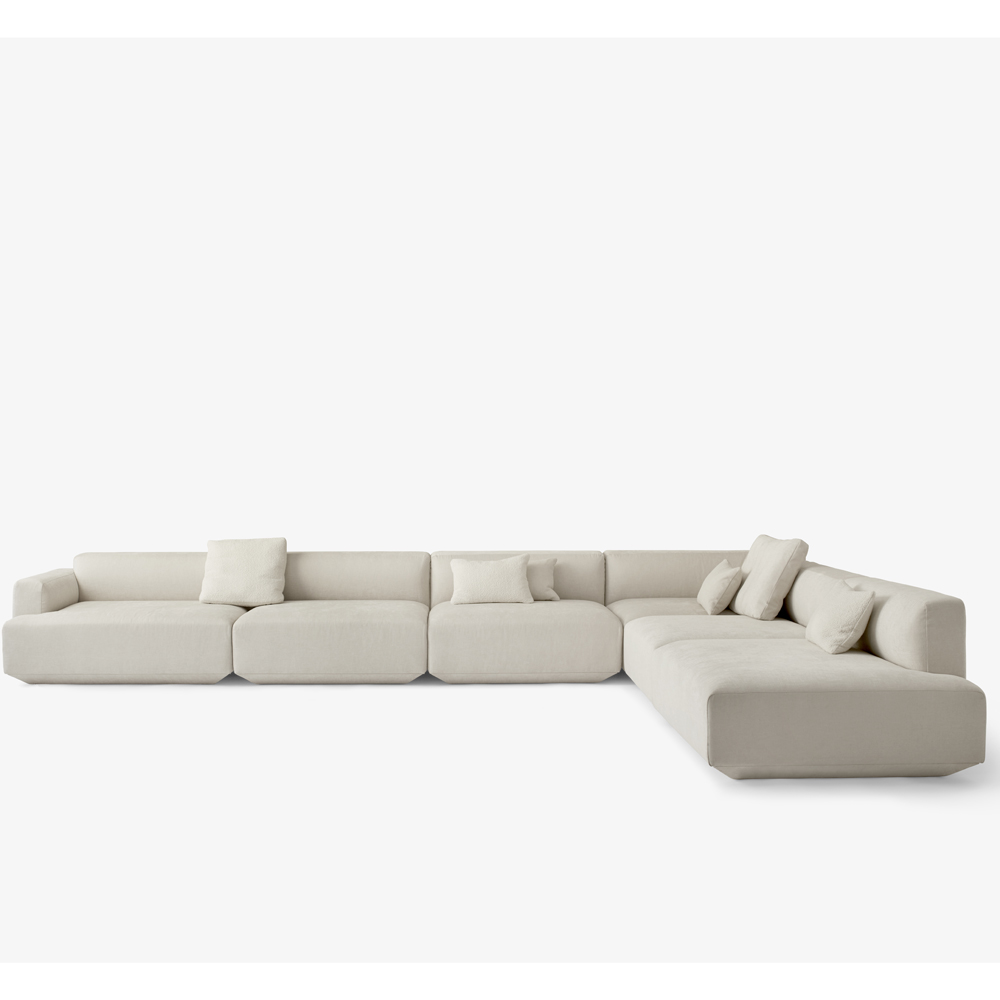 develius edward van vliet andtradition contemporary modern danish designer upholstered modular sofa