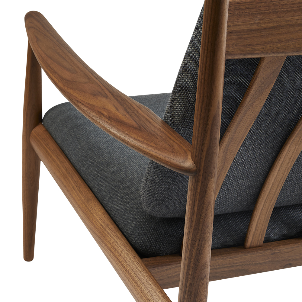 gj 118 easy chair grete jalk lange production midcentury modern danish designer lounge chair