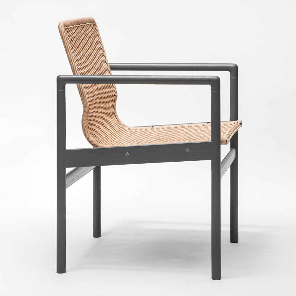 khep chair contemporary danish designer wicker armchair
