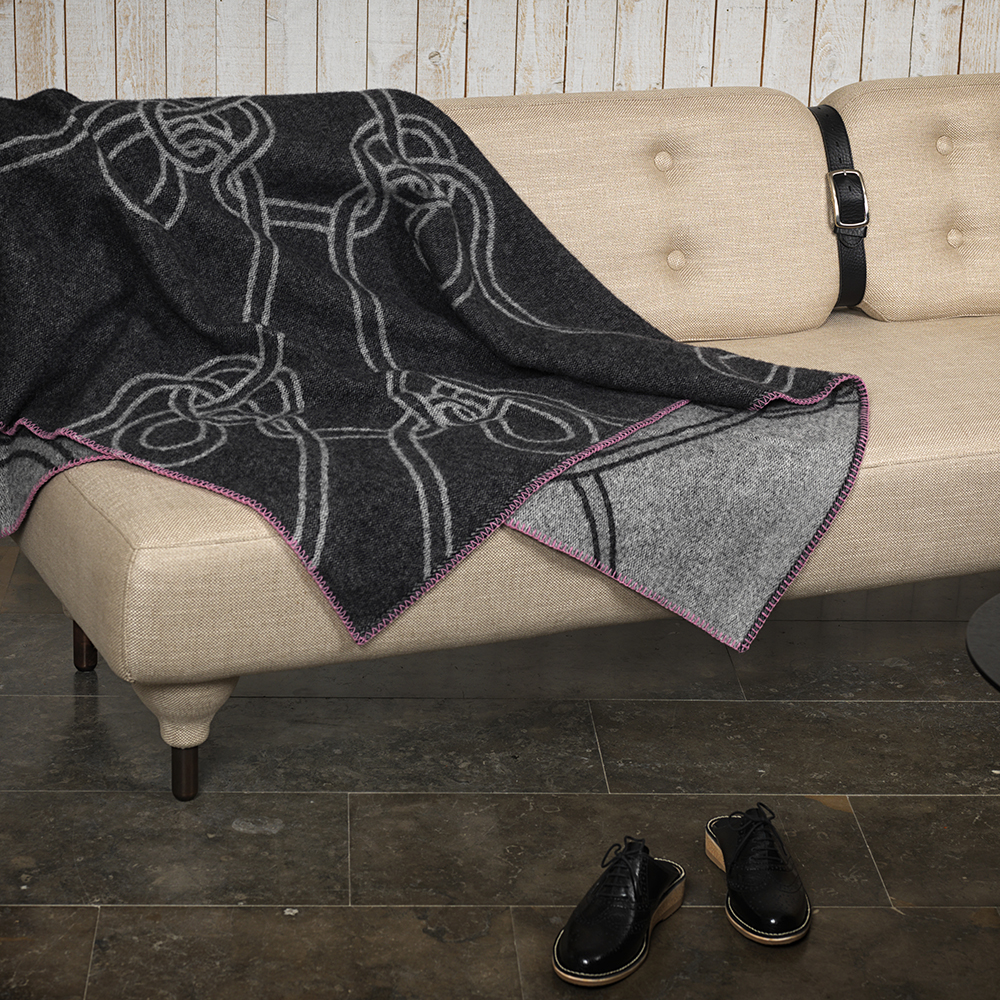 knots anna kraitz kallemo modern contemporary designer wool throw blanket