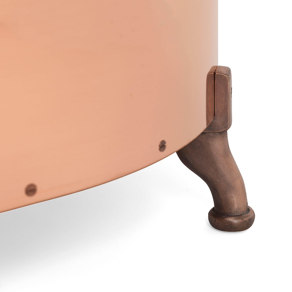 koppar mats theselius kallemo modern contemporary designer copper metallic shiny armchair easy chair lounge chair
