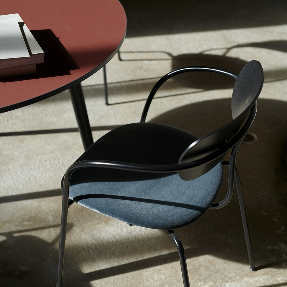 pavilion chair andtradition anderssen voll modern contemporary danish designer slim dining chair