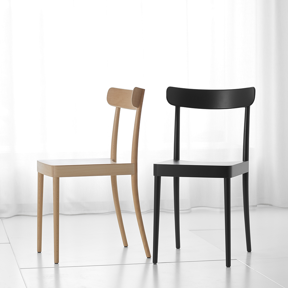 petite solid wood dining chair david ericsson garsnas modern contemporary designer swedish scandinavian minimalist simple wooden wood dining chair seating