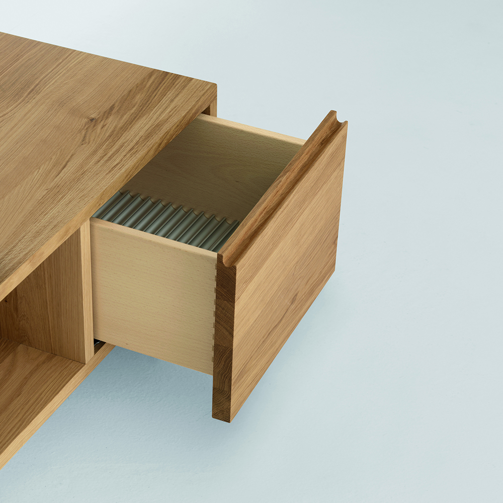 podest formstelle zeitraum modern designer contemporary mid century wooden solid wood sideboard 