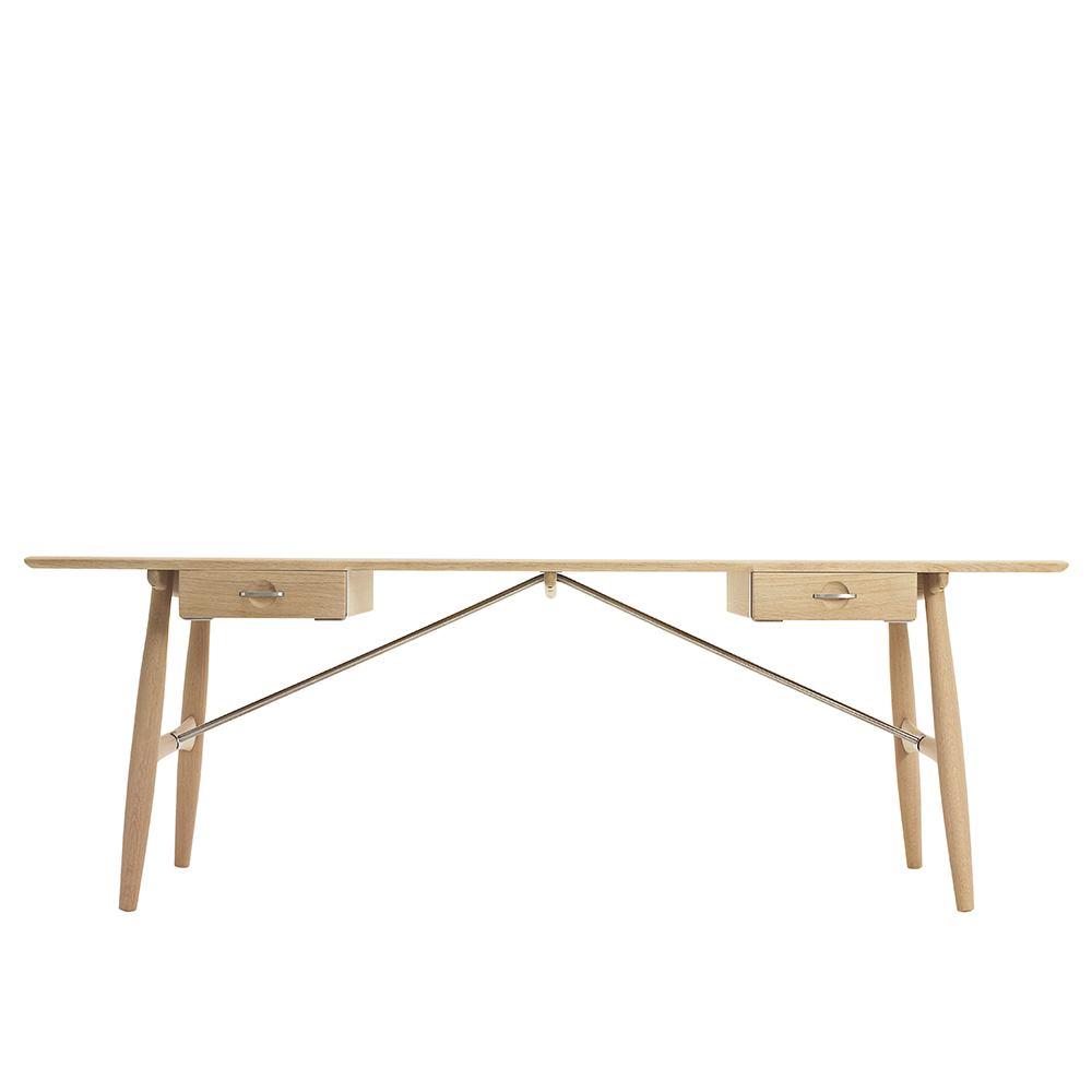 pp571 architect's desk hans j wegner pp moble mid century modern danish designer wooden desk solid wood