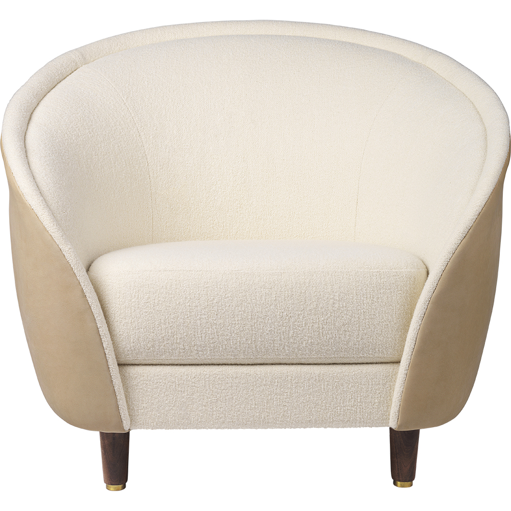 revers lounge chair gubi modern contemporary danish designer round fully upholstered lounge chair