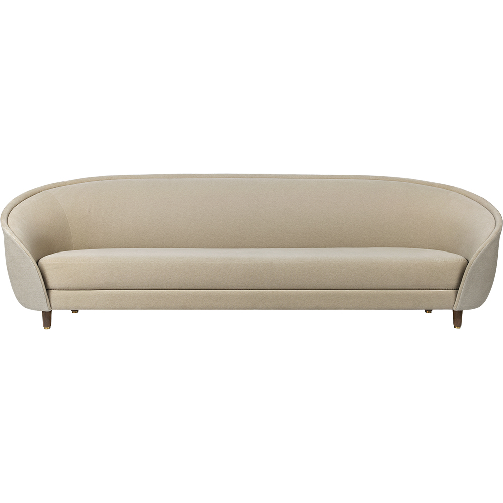 revers sofa gubi modern contemporary danish designer round fully upholstered lounge chair