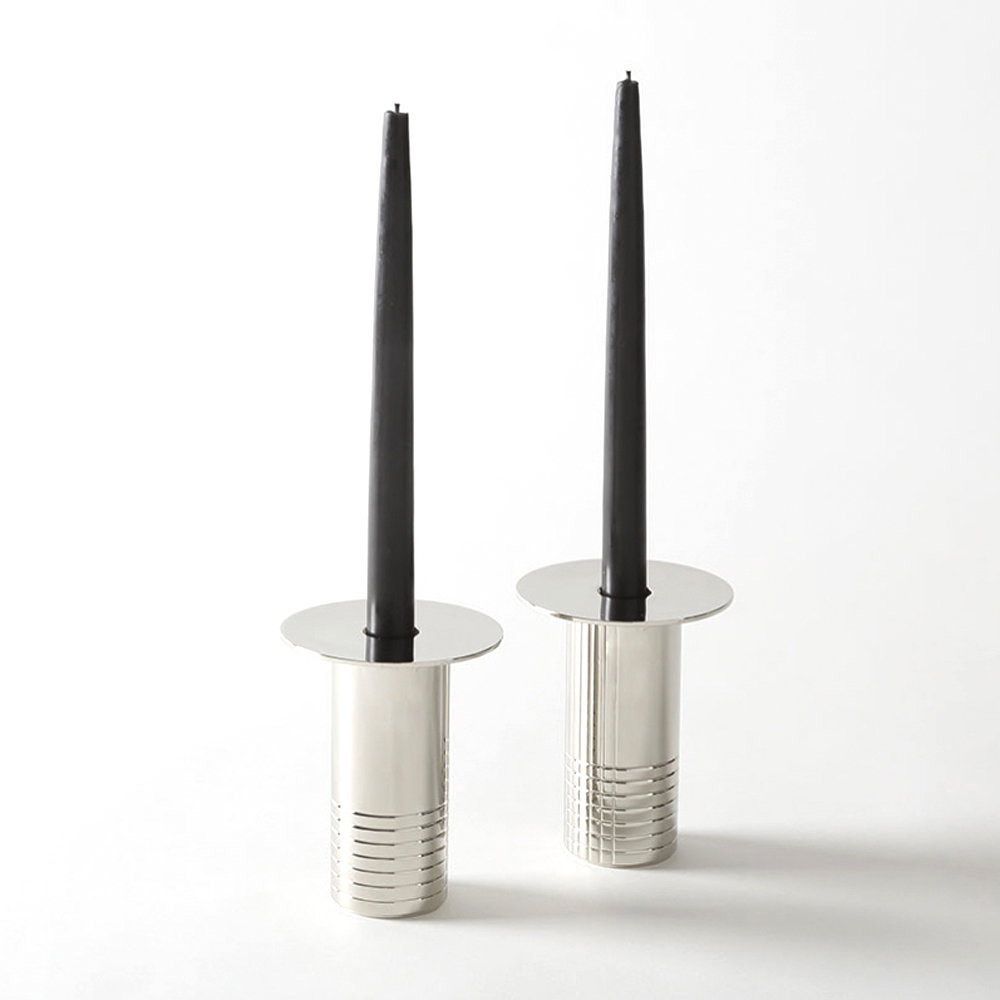 RM High Circle Candleholder designed by Richard Meier for when objects work