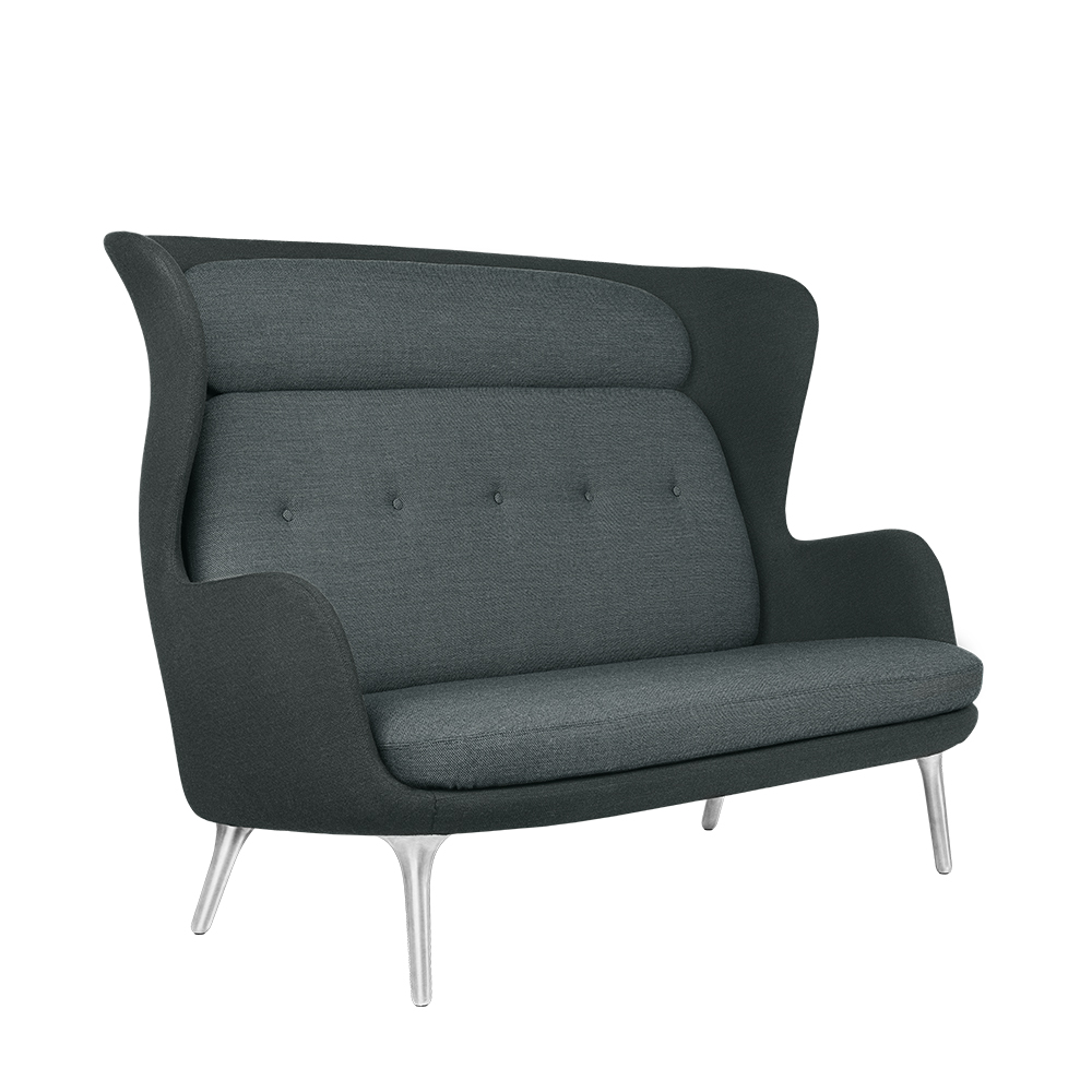 ro sofa jaime hayon fritz hansen green modern designer danish upholstered two seater 