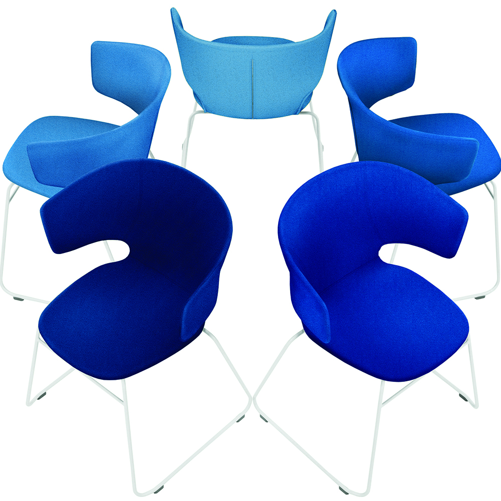 Taormina chair collection designed by Alfredo Haberli for Alias