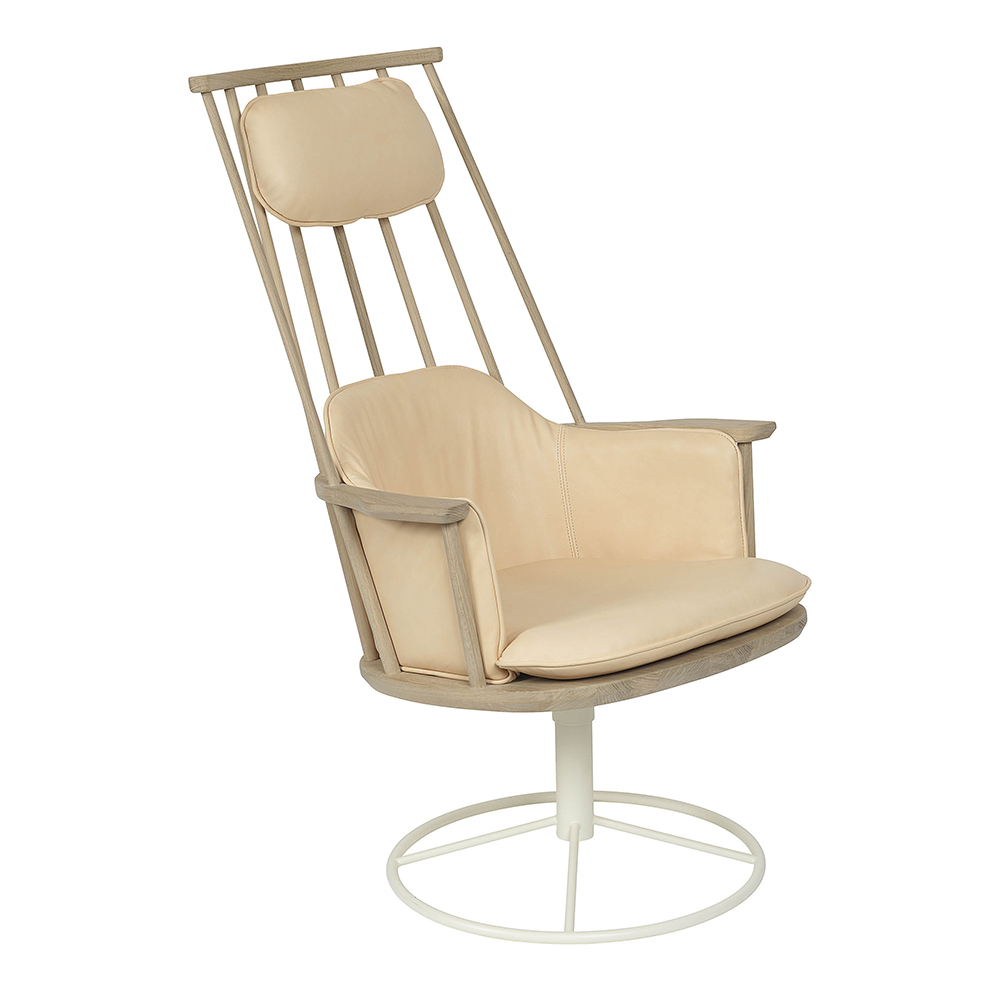windsor pierre sindre kallemo contemporary modern designer swivel base lounge chair