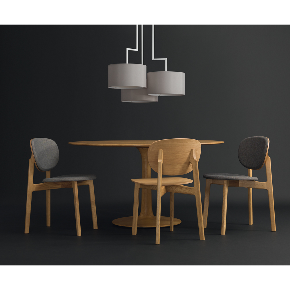 Zenso Designer Modern Contemporary European Wood Chair Zeitraum