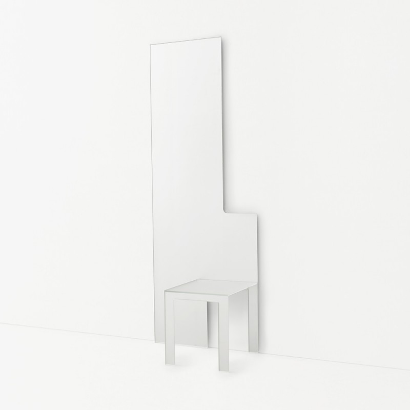 nendo, mirror chair, mirror chair nendo, glas italia, mirrored furniture, modern furniture
