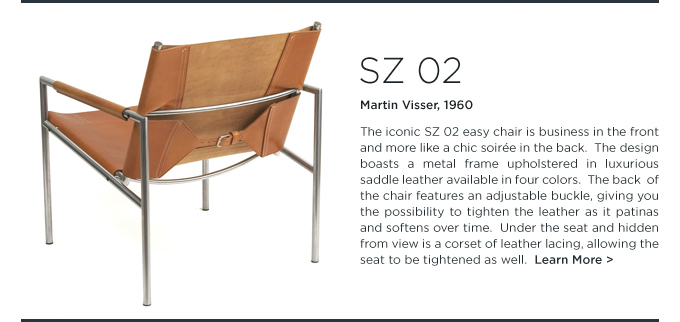 SZ 02, Modern Easy chair, Martin Visser, Spectrum