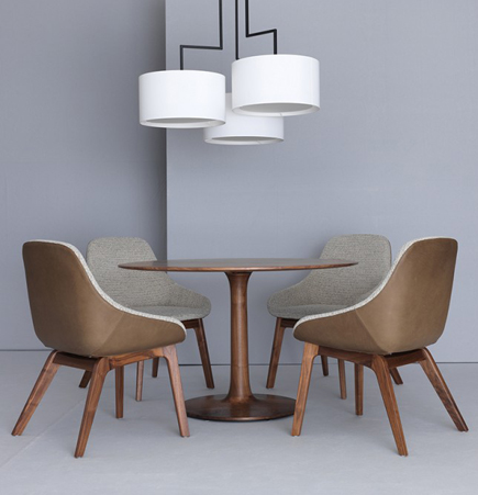 Morph Dining Chair, formstelle, zeitraum, upholstered modern dining chair, grey upholstered dining chair, grey fabric, ecofriendly dining chair, ecofriendly, modern grey chair, german modern furniture