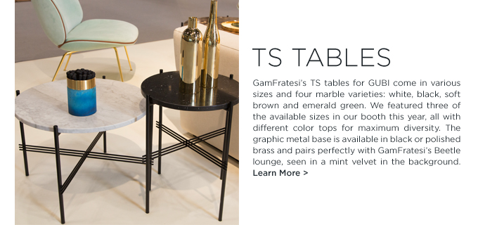 SUITE NY, SUITENY, SUITE NEW YORK, TS tables, GamFratesi, GUBI, coffee table, modern design