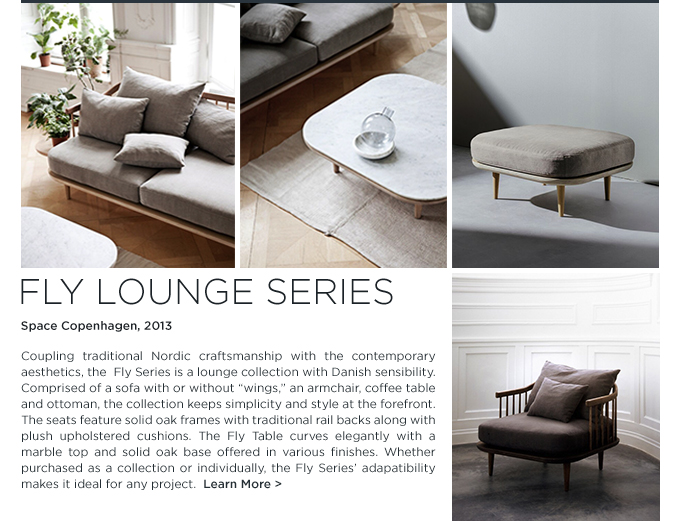 andtradition space copenhagen fly lounge series armchair pouf sofa danish design